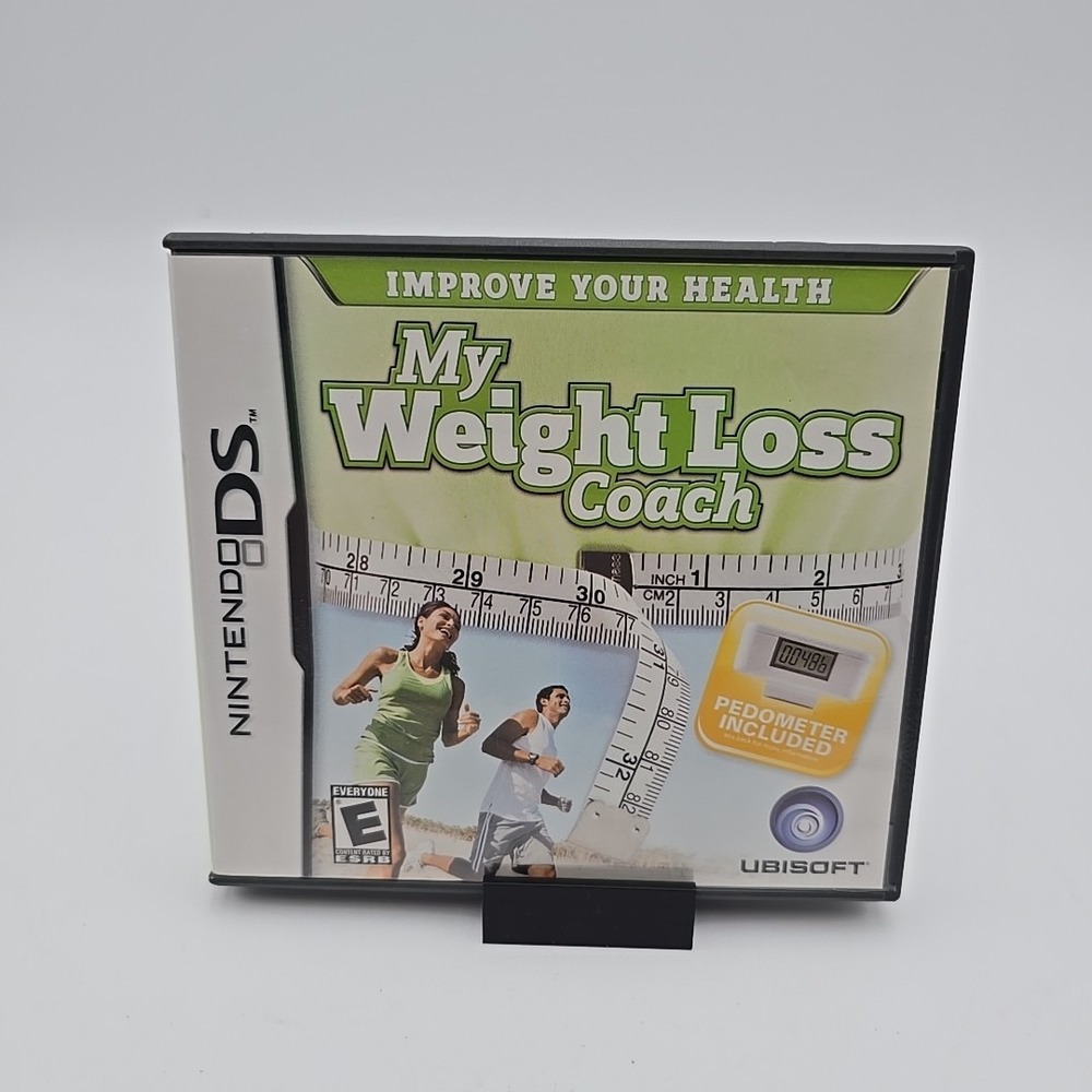 My Weight Loss Coach Nintendo DS New Factory Sealed w Pedometer OOP‎ Ubisoft
